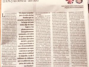 El 10% y la conciencia por «el otro»